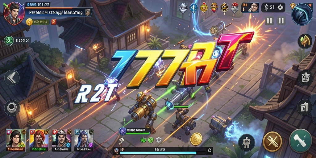 Gameplay 777RT yang mendebarkan dengan strategi yang kompleks.