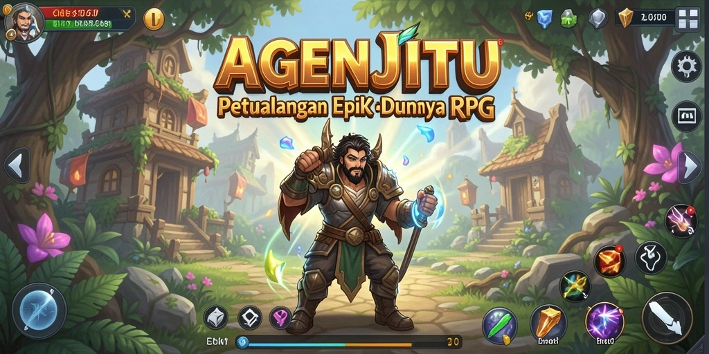 Tampilan gameplay AGENJITU yang menegangkan dan penuh aksi.
