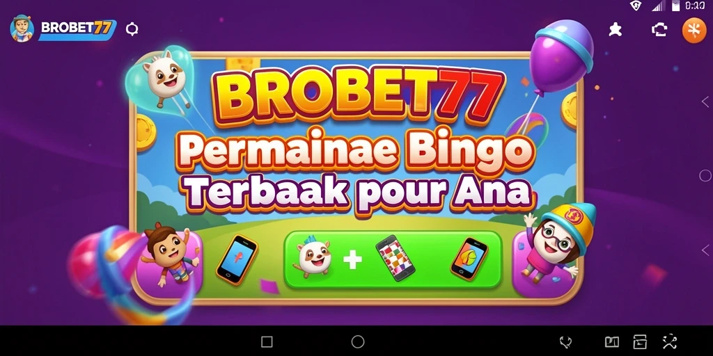 Tampilan gameplay menarik dari BROBET77, penuh aksi Bingo.
