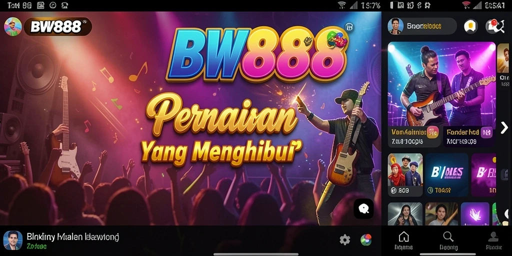 Tampilan gameplay BW888 yang menyenangkan dan interaktif.