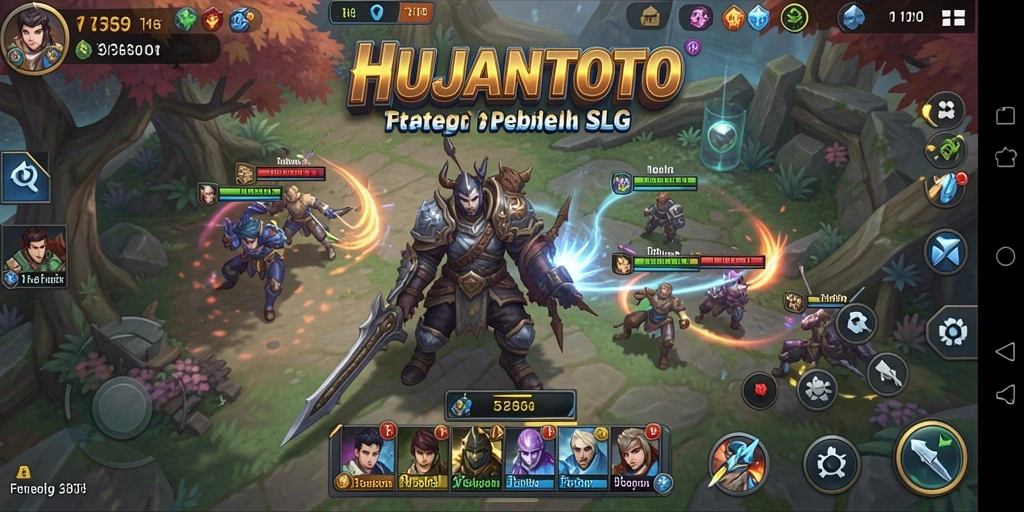 Tampilan gameplay menarik dalam HUJANTOTO dengan strategi mendalam.