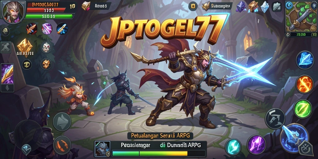 Screenshot gameplay JPTOGEL77 yang menunjukkan aksi pertarungan mendebarkan.