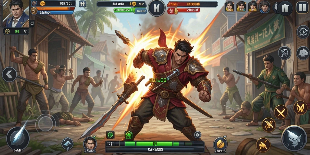 Tampilan gameplay KAKA303 yang penuh strategi dan taktik cerdas.
