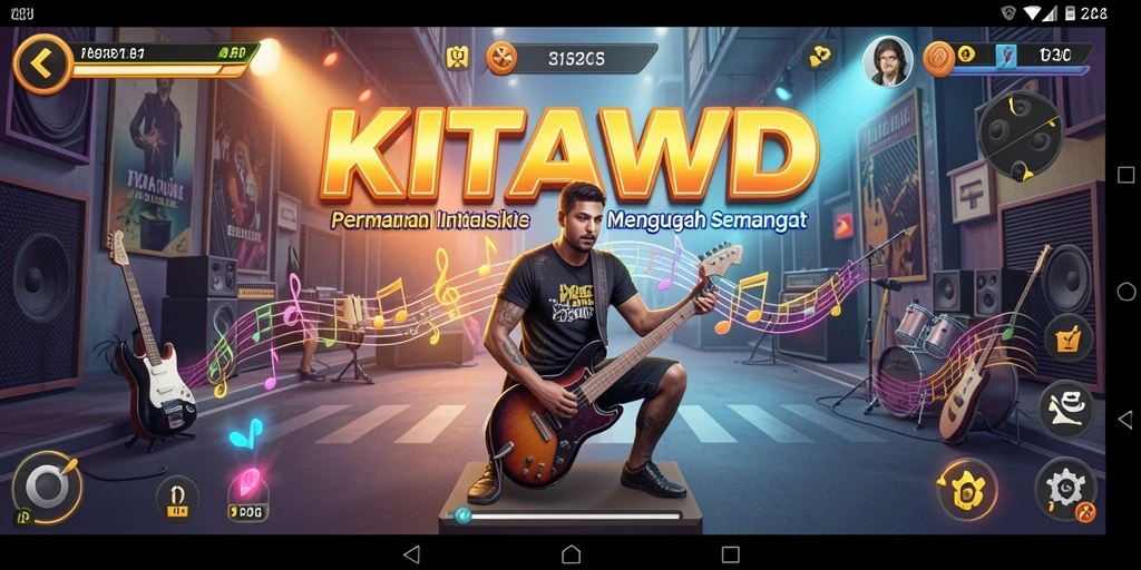 Tampilan gameplay KITAWD yang menarik dan interaktif.