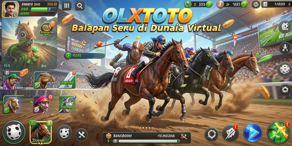 Tampilan gameplay Racing dalam OLXTOTO yang penuh aksi dan kecepatan.