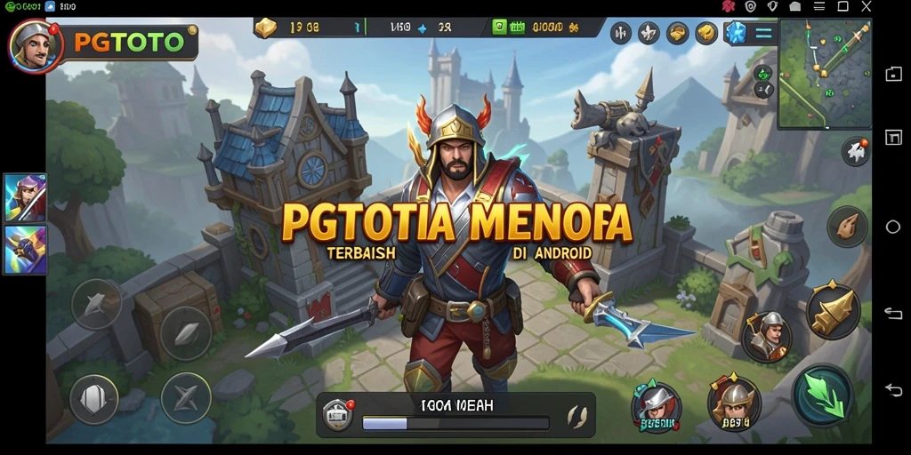 Tampilan gameplay PGTOTO menampilkan strategi Tower Defense yang seru.