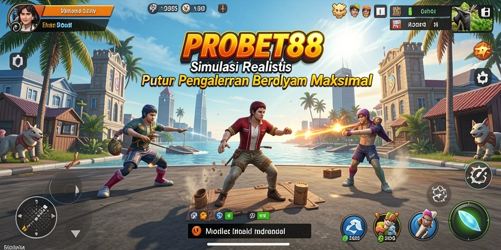 Tampilan gameplay PROBET88 yang menarik dalam simulasi interaktif.
