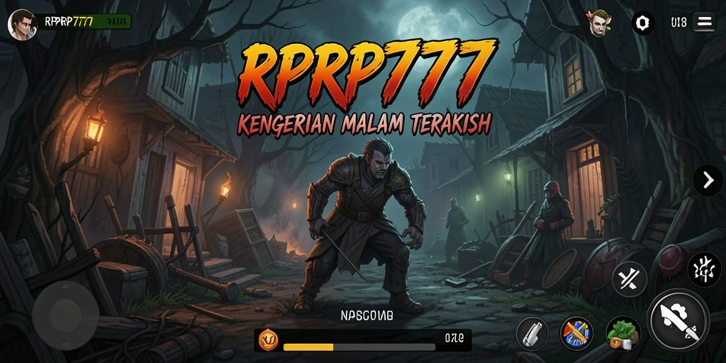 Tangkapan layar gameplay intens dari RPRP777 yang menegangkan.