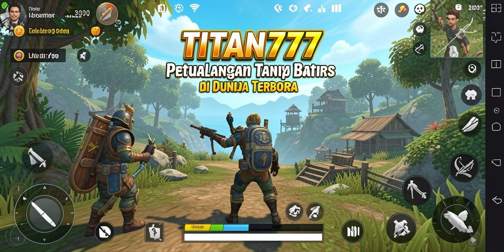 Gameplay seru di dunia terbuka TITAN777